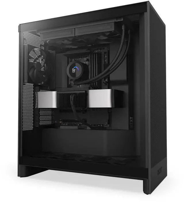 Alt view image 5 of 7 - NZXT KRAKEN PLUS 280 MM AIO LIQUID COOLER WITH 1.54" LCD & STATIC PRESSURE FANS