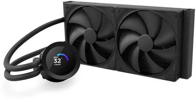 Alt view image 6 of 7 - NZXT KRAKEN PLUS 280 MM AIO LIQUID COOLER WITH 1.54" LCD & STATIC PRESSURE FANS
