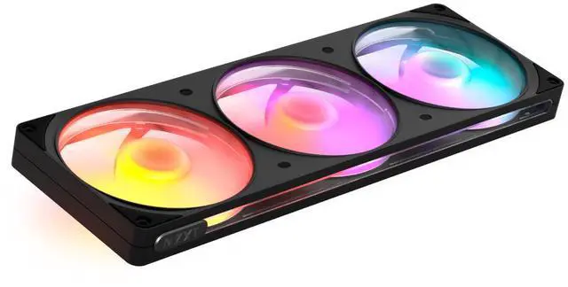 Main image of NZXT F360 RGB Black 360mm PWM Single-Frame Addressable RGB Fan