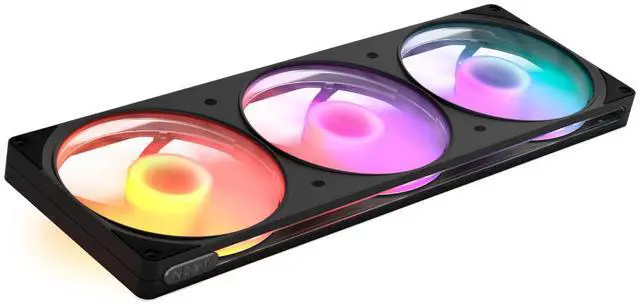 NZXT F420 RGB Black 420mm PWM Single-Frame Addressable RGB Fan