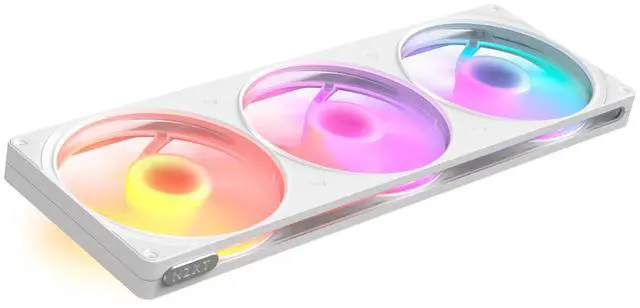 Main image of NZXT F420 RGB White 420mm PWM Single-Frame Addressable RGB Fan