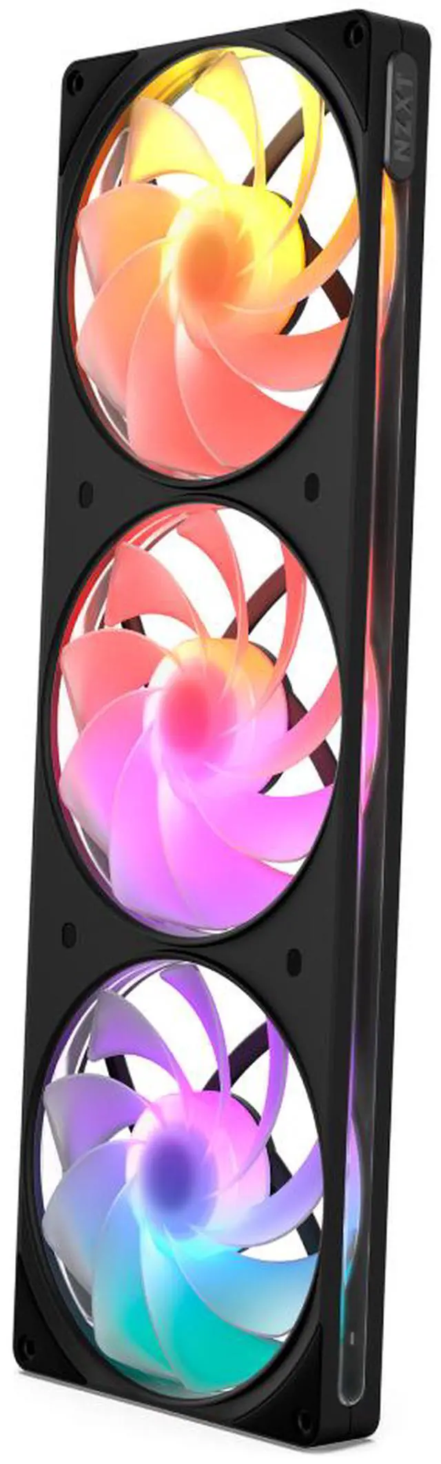 Main image of NZXT F420 RGB Reverse Black 420mm PWM Single-Frame Reverse-Blade RGB Fan