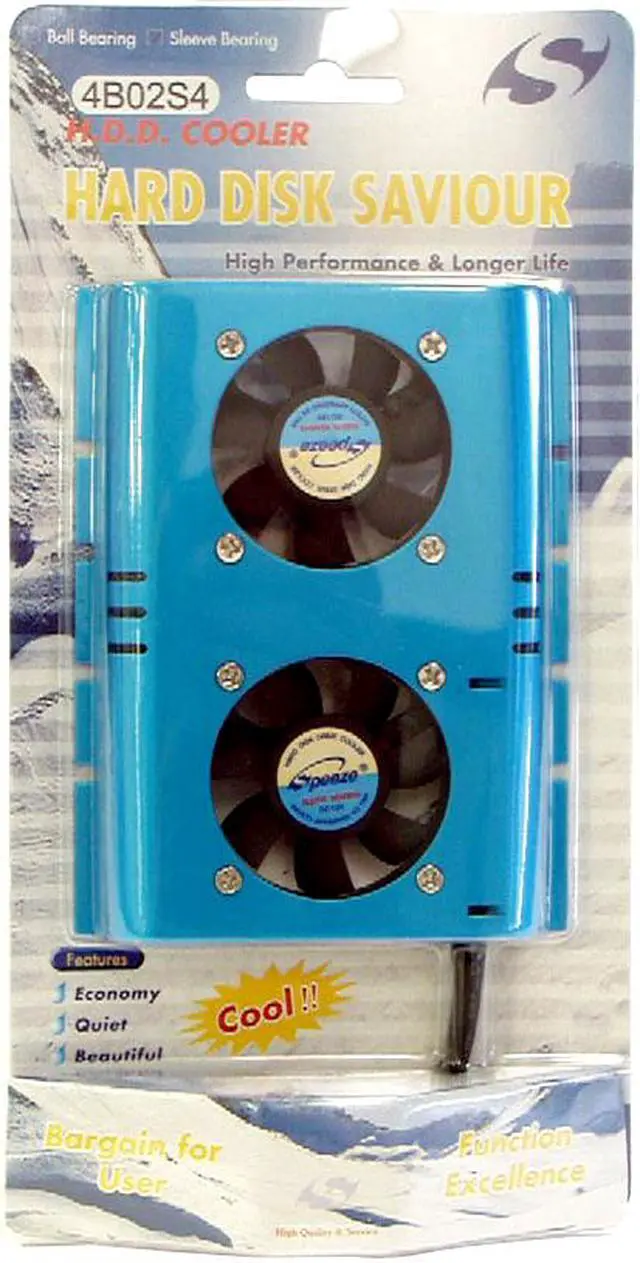 Alt view image 3 of 4 - MASSCOOL 4B02S4 Hard Disk Cooler