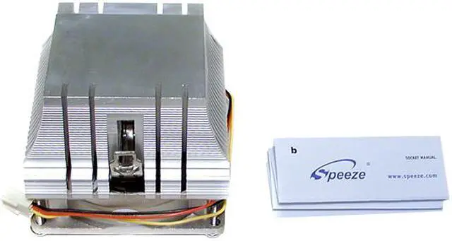 Alt view image 3 of 4 - MASSCOOL 5F263B1M3 80mm Ball CPU Cooler