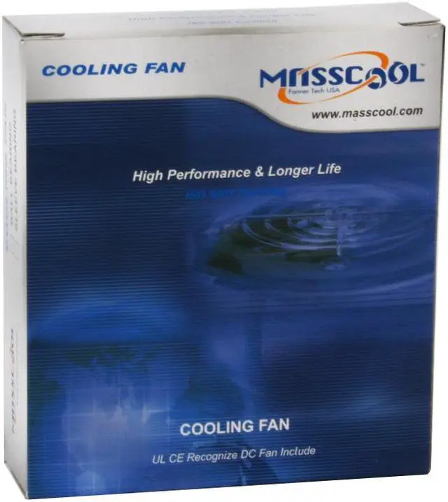 Alt view image 5 of 5 - MASSCOOL 9025B1M3/4 90mm Case Cooling Fan