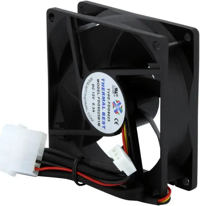 Alt view image 5 of 9 - MASSCOOL FD08025B1M3/4 80mm Cooling Fan