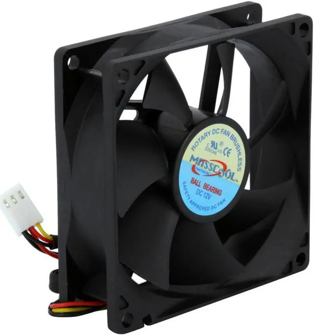 Alt view image 7 of 9 - MASSCOOL FD08025B1M3/4 80mm Cooling Fan