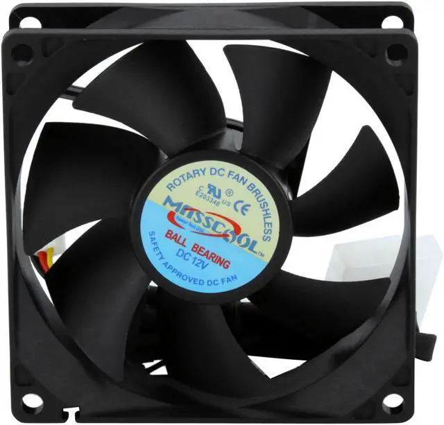 Alt view image 8 of 9 - MASSCOOL FD08025B1M3/4 80mm Cooling Fan