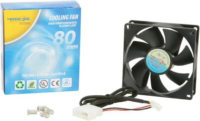 Alt view image 9 of 9 - MASSCOOL FD08025B1M3/4 80mm Cooling Fan