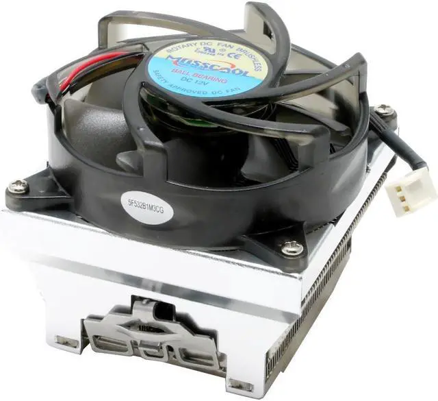 Alt view image 2 of 6 - MASSCOOL 5F532B1M3CG 80mm Ball CPU Cooler