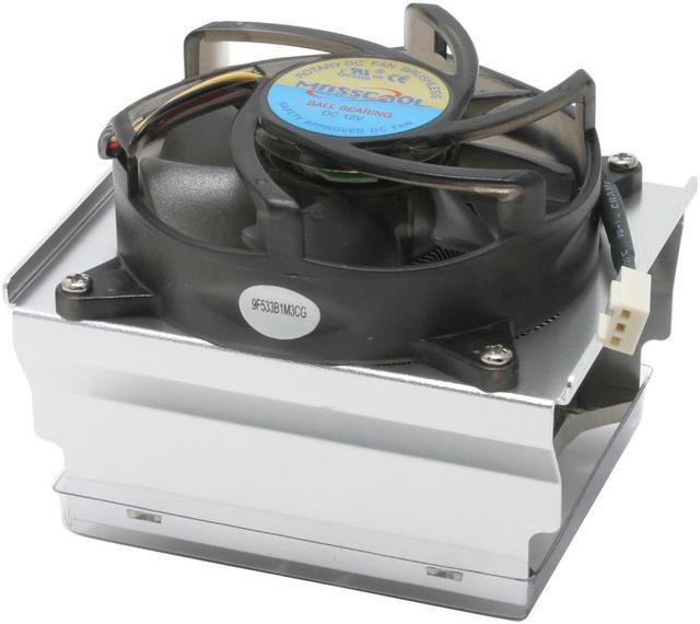 Alt view image 2 of 6 - MASSCOOL 9F533B1M3CG 80mm Ball CPU Cooler
