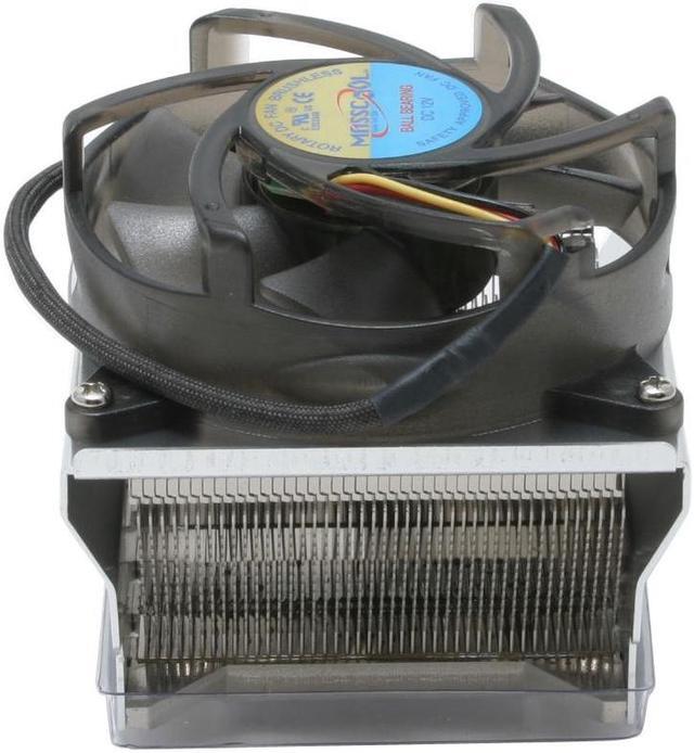 Alt view image 3 of 6 - MASSCOOL 9F533B1M3CG 80mm Ball CPU Cooler