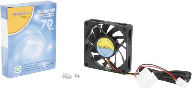Alt view image 5 of 5 - MASSCOOL FD07015S1M3/4 70mm Case Cooling Fan