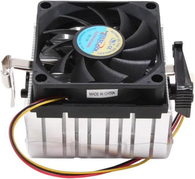 Alt view image 2 of 4 - MASSCOOL 5T568S1H3 70mm Sleeve CPU Cooler