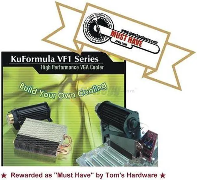 Alt view image 3 of 4 - MASSCOOL VF1-PLUS Dual Heat Pipes VGA Cooler