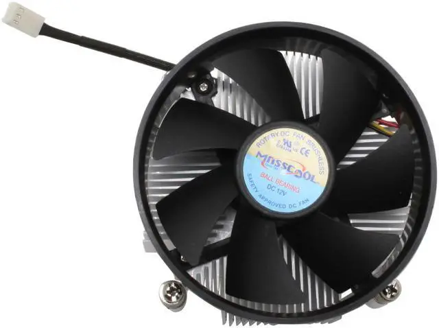Alt view image 3 of 5 - MASSCOOL 8W553B1M3 90mm Ball CPU Cooler