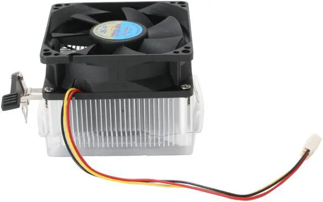 Alt view image 2 of 6 - MASSCOOL 5F9001B1H3 80mm Ball CPU Cooler