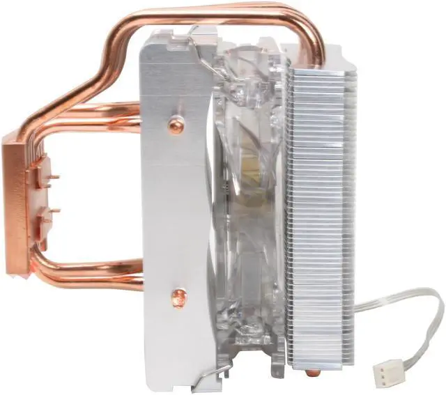 Alt view image 4 of 10 - MASSCOOL 7WD03L3 120mm Hydro Bearing CPU Cooler