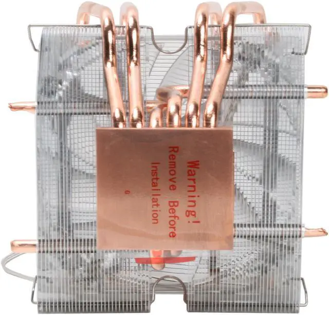 Alt view image 5 of 10 - MASSCOOL 7WD03L3 120mm Hydro Bearing CPU Cooler