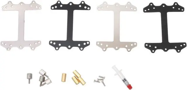 Alt view image 8 of 10 - MASSCOOL 7WD03L3 120mm Hydro Bearing CPU Cooler