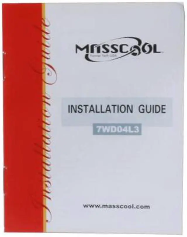 Alt view image 8 of 9 - MASSCOOL 7WD04L3 120mm CPU Cooler