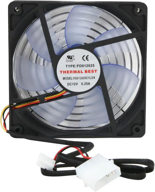 Alt view image 4 of 5 - MASSCOOL SLC-FD12025 Case fan