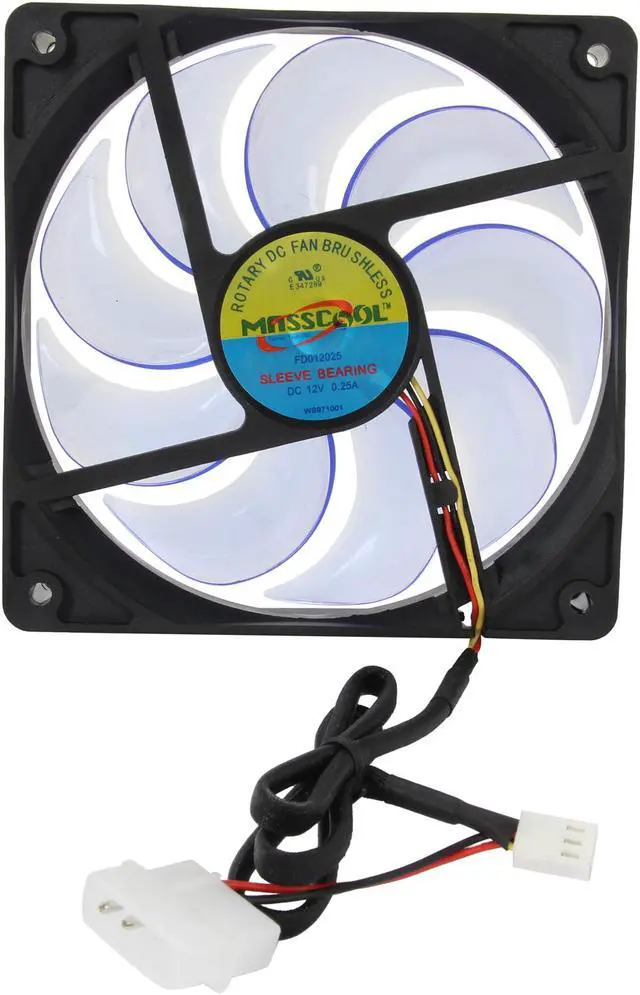 Alt view image 4 of 5 - MASSCOOL FDVB12025L1L Case Fan