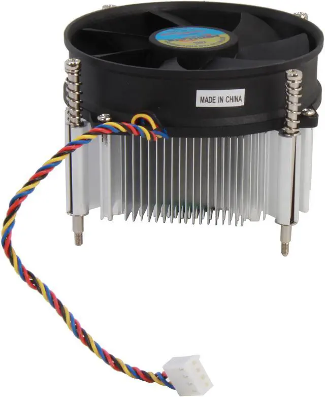 Alt view image 4 of 6 - MASSCOOL 8W2002B1M4 90mm Ball Bearing CPU Cooler for INTEL Socket LGA 1155/1156 Cooper base