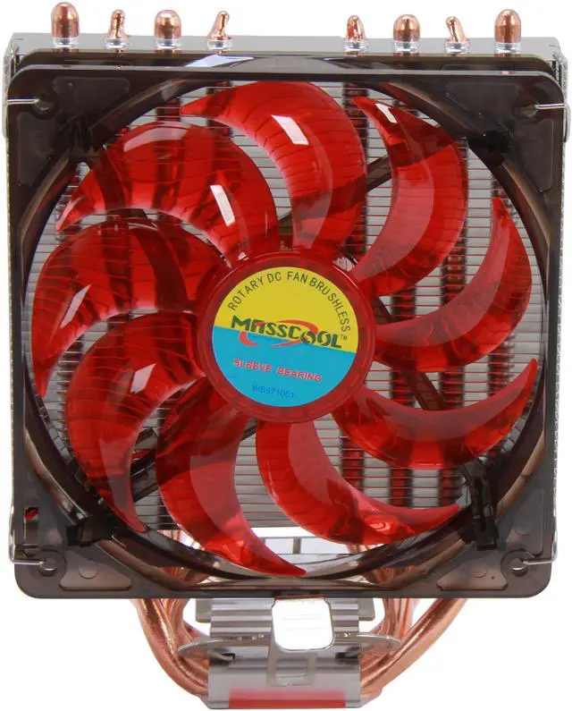 Alt view image 2 of 5 - Masscool 7WA868  UNIVERSAL Socket CPU Cooler compatible for latest INTEL 2011/1366/1155 & AMD FM1/AM3+