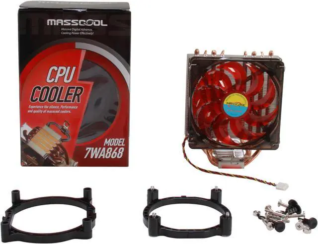 Alt view image 5 of 5 - Masscool 7WA868  UNIVERSAL Socket CPU Cooler compatible for latest INTEL 2011/1366/1155 & AMD FM1/AM3+
