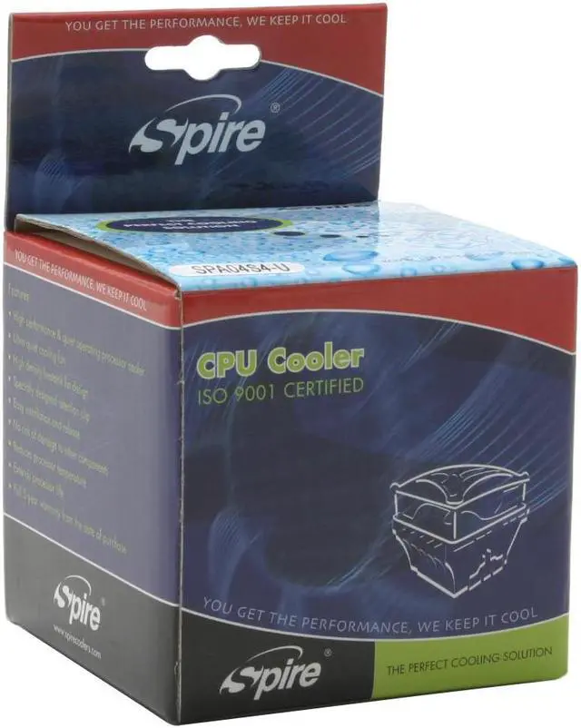 Alt view image 5 of 6 - Spire SPA04S4-U Sleeve WhisperRock V CPU Cooler