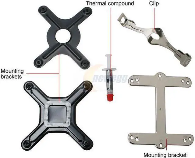 Alt view image 6 of 7 - Tuniq Tower 120 Universal CPU Cooler 120mm LED Cooling Fan and Fan Controller/Heatsink