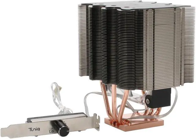 Alt view image 3 of 7 - Tuniq Tower 120 Universal CPU Cooler 120mm LED Cooling Fan and Fan Controller/Heatsink