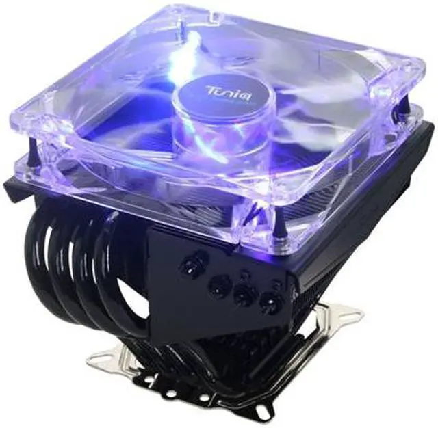 Main image of Tuniq CR-PRO120-BK-RV1 120mm Magnetic Fluid Dynamic Bearing Propeller 120 CPU Cooler,  with 1156 Brackets, free TX-3 Thermal Paste Included Inside