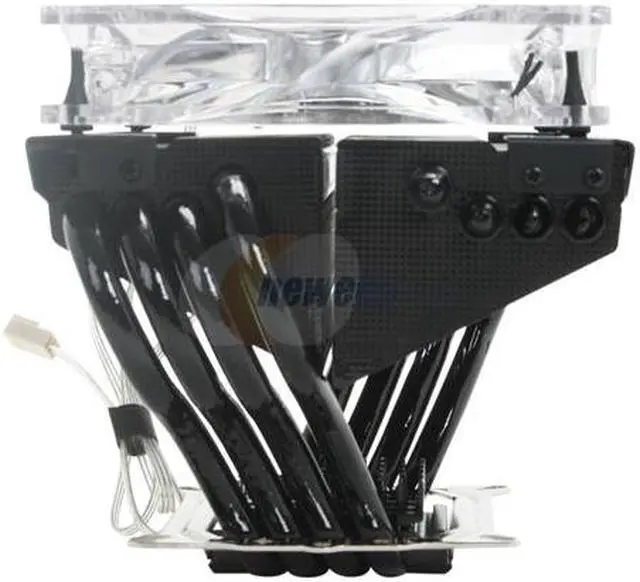 Alt view image 3 of 8 - Tuniq CR-PRO120-BK-RV1 120mm Magnetic Fluid Dynamic Bearing Propeller 120 CPU Cooler,  with 1156 Brackets, free TX-3 Thermal Paste Included Inside