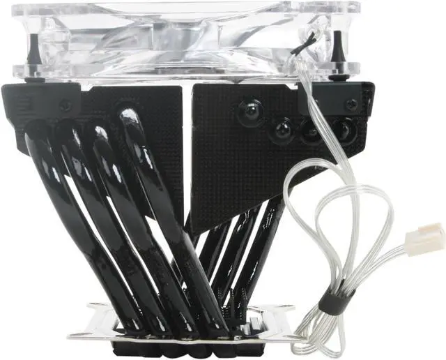 Alt view image 5 of 8 - Tuniq CR-PRO120-BK-RV1 120mm Magnetic Fluid Dynamic Bearing Propeller 120 CPU Cooler,  with 1156 Brackets, free TX-3 Thermal Paste Included Inside
