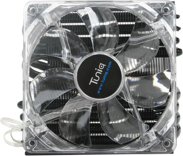 Alt view image 7 of 8 - Tuniq CR-PRO120-BK-RV1 120mm Magnetic Fluid Dynamic Bearing Propeller 120 CPU Cooler,  with 1156 Brackets, free TX-3 Thermal Paste Included Inside