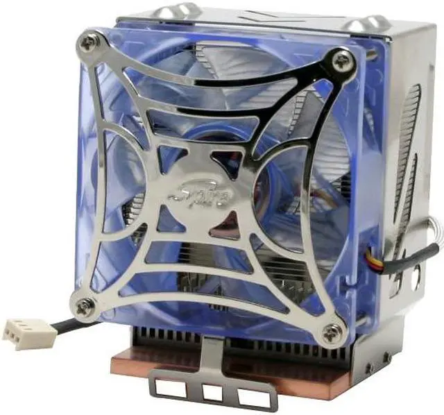 Alt view image 2 of 7 - Spire SPA49B0 80mm Ball CPU Cooling Fan/Heatsink for AMD Socket A