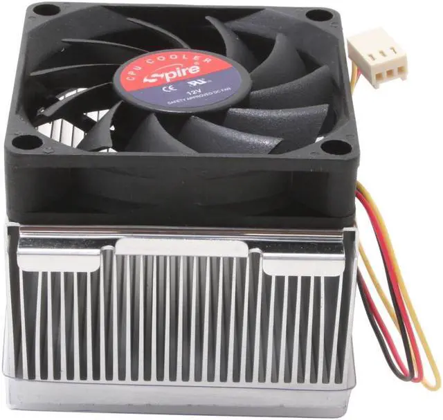 Alt view image 2 of 5 - Spire SP414S8-H 70mm Sleeve CPU Cooling Fan/Heatsink
