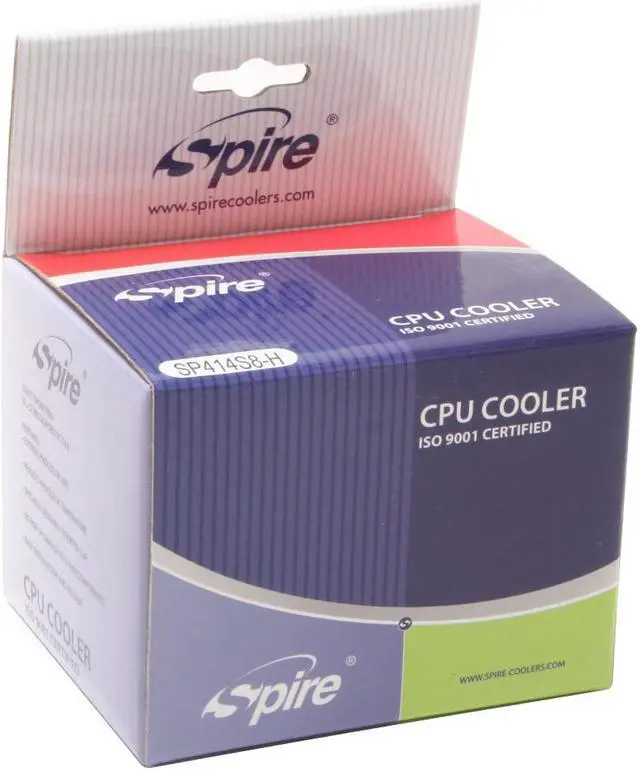 Alt view image 5 of 5 - Spire SP414S8-H 70mm Sleeve CPU Cooling Fan/Heatsink