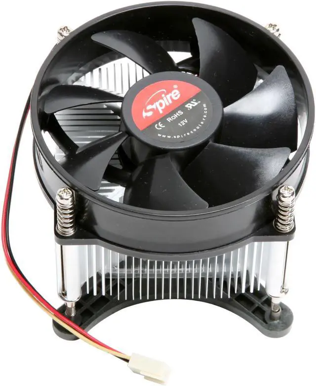 Alt view image 3 of 5 - Spire SP515S0 90mm Sleeve CPU Cooler