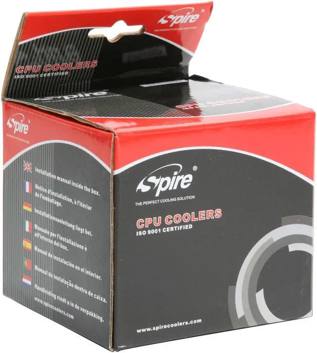 Alt view image 5 of 5 - Spire SP515S0 90mm Sleeve CPU Cooler