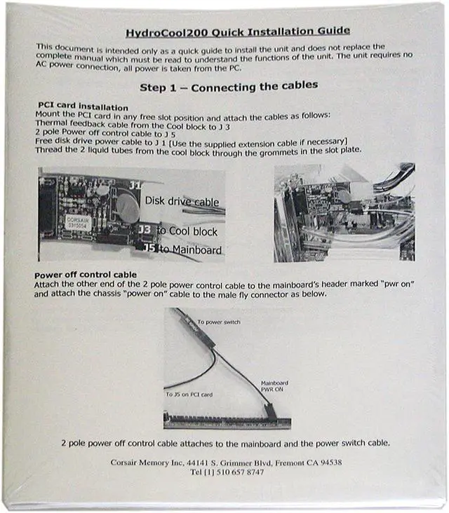 Alt view image 7 of 9 - CORSAIR HC200EX-1001  Water Cooling System