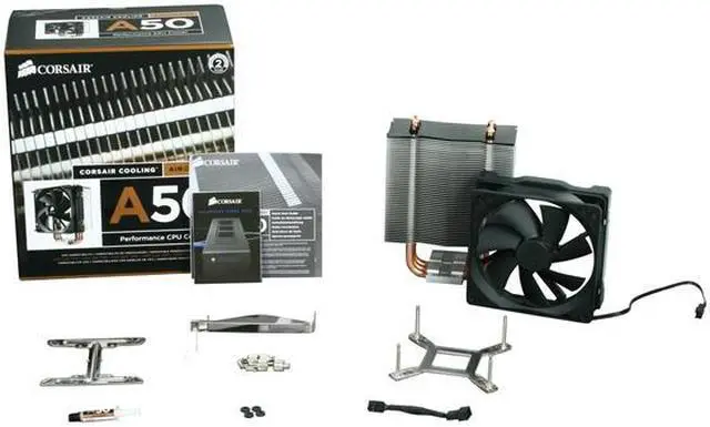 Alt view image 9 of 9 - CORSAIR CAFA50 120mm CPU Cooler