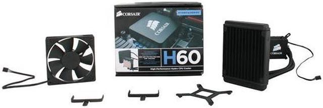 Alt view image 10 of 10 - CORSAIR Hydro Series H60 (CWCH60) High Performance Liquid CPU Cooler