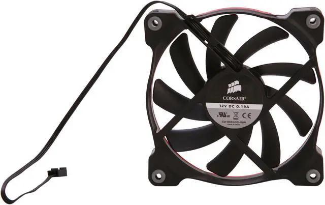 Alt view image 4 of 5 - Corsair Air Series AF120 120mm Quiet Edition High Airflow Case Fan Single Pack(CO-9050001-WW)