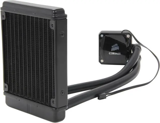 Alt view image 2 of 10 - CORSAIR Hydro Series H60 (CW-9060007-WW) High Performance Water / Liquid CPU Cooler. 120mm