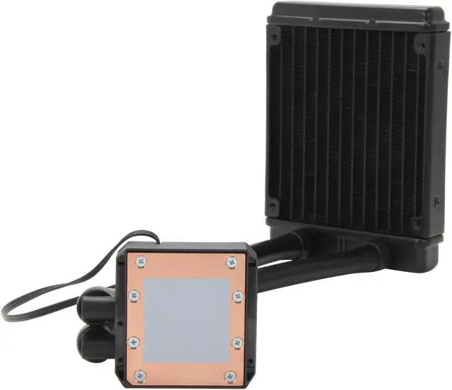 Alt view image 5 of 10 - CORSAIR Hydro Series H60 (CW-9060007-WW) High Performance Water / Liquid CPU Cooler. 120mm