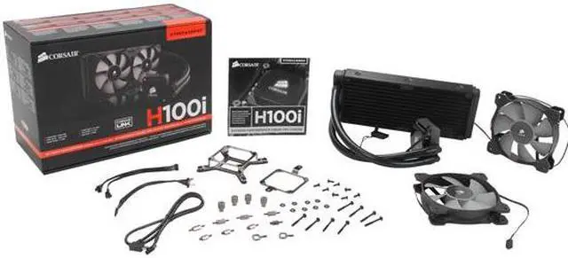 Alt view image 8 of 8 - CORSAIR Hydro Series H100i Extreme Performance Water/Liquid CPU Cooler. 240mm