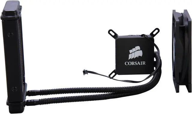 Alt view image 4 of 8 - Corsair Certified CWCH60 Hydro Series H60 CWCH60 High Performance Liquid CPU Cooler